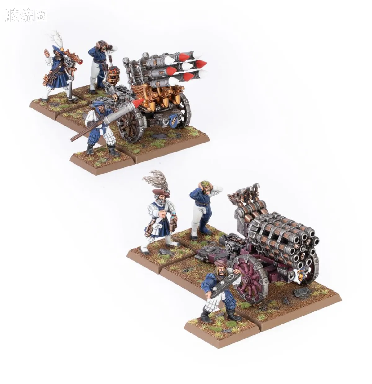 战锤：旧世界 Warhammer: The Old World The Empire of Man  人类帝国 旧版 地狱喷射连环炮与地狱风暴火箭炮