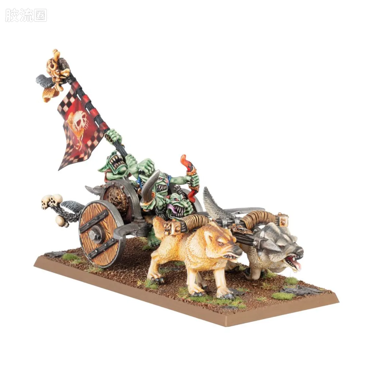 战锤：旧世界 Warhammer: The Old World Orc and Goblin Tribes 兽人与地精部落 旧版 地精狼战车