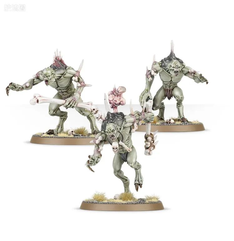 战锤：西格玛时代 Warhammer：Age of Sigmar Flesh-eater Courts 食肉王廷 旧版 墓穴恶鬼