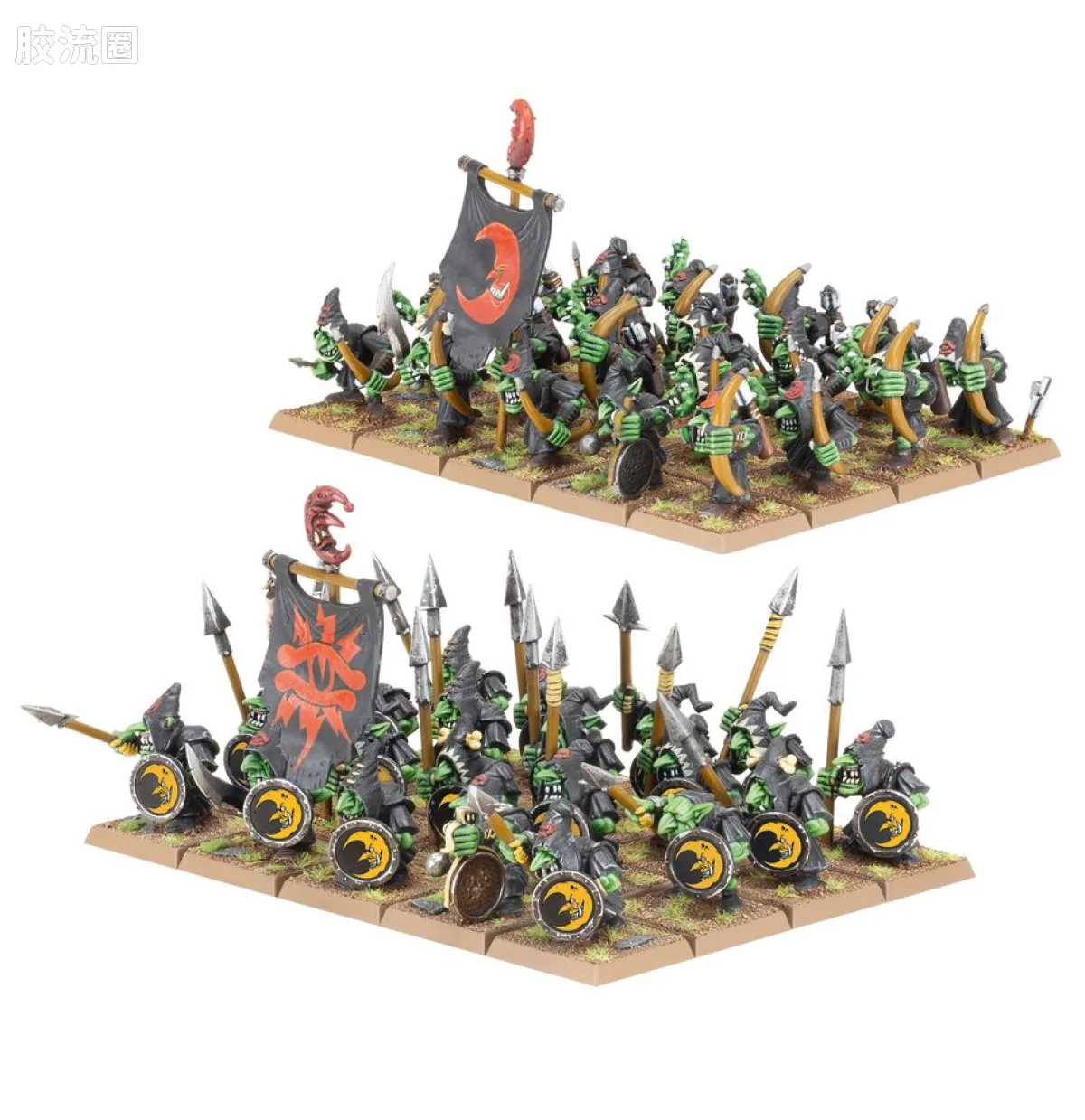 战锤：旧世界 Warhammer: The Old World Orc and Goblin Tribes 兽人与地精部落 旧版 夜地精团伙