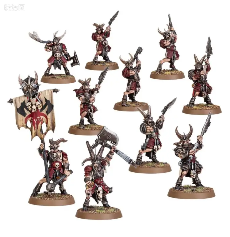 战锤：西格玛时代 Warhammer：Age of Sigmar Beasts of Chaos 混沌野兽 旧版 大角兽
