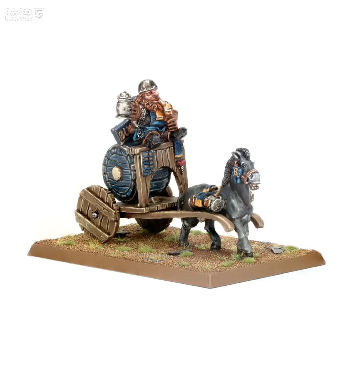 战锤：旧世界 Warhammer: The Old World Dwarfen Mountain Holds 矮人山据点 旧版 巴格曼的货运马车