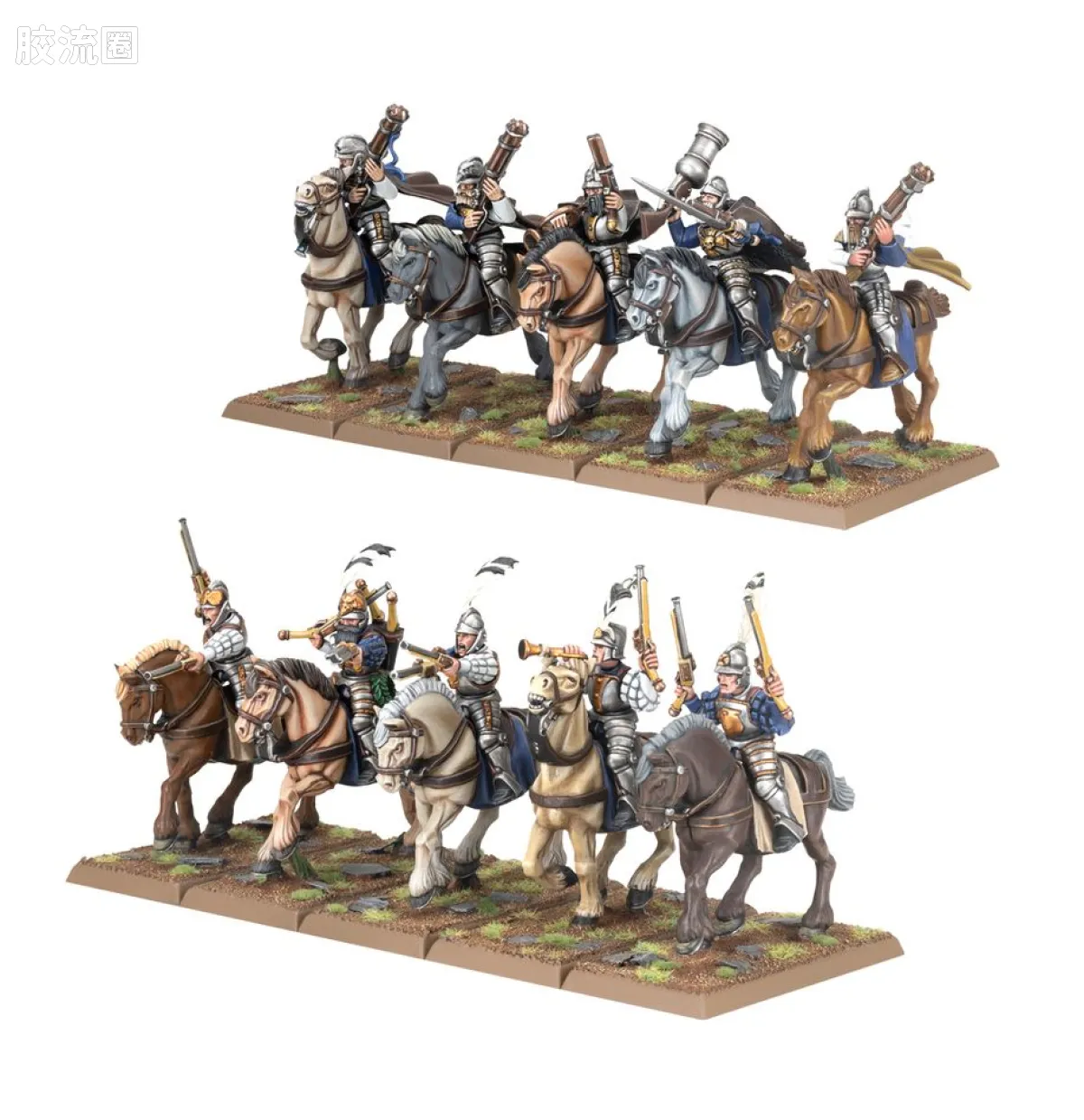 战锤：旧世界 Warhammer: The Old World The Empire of Man  人类帝国 旧版 手枪骑兵