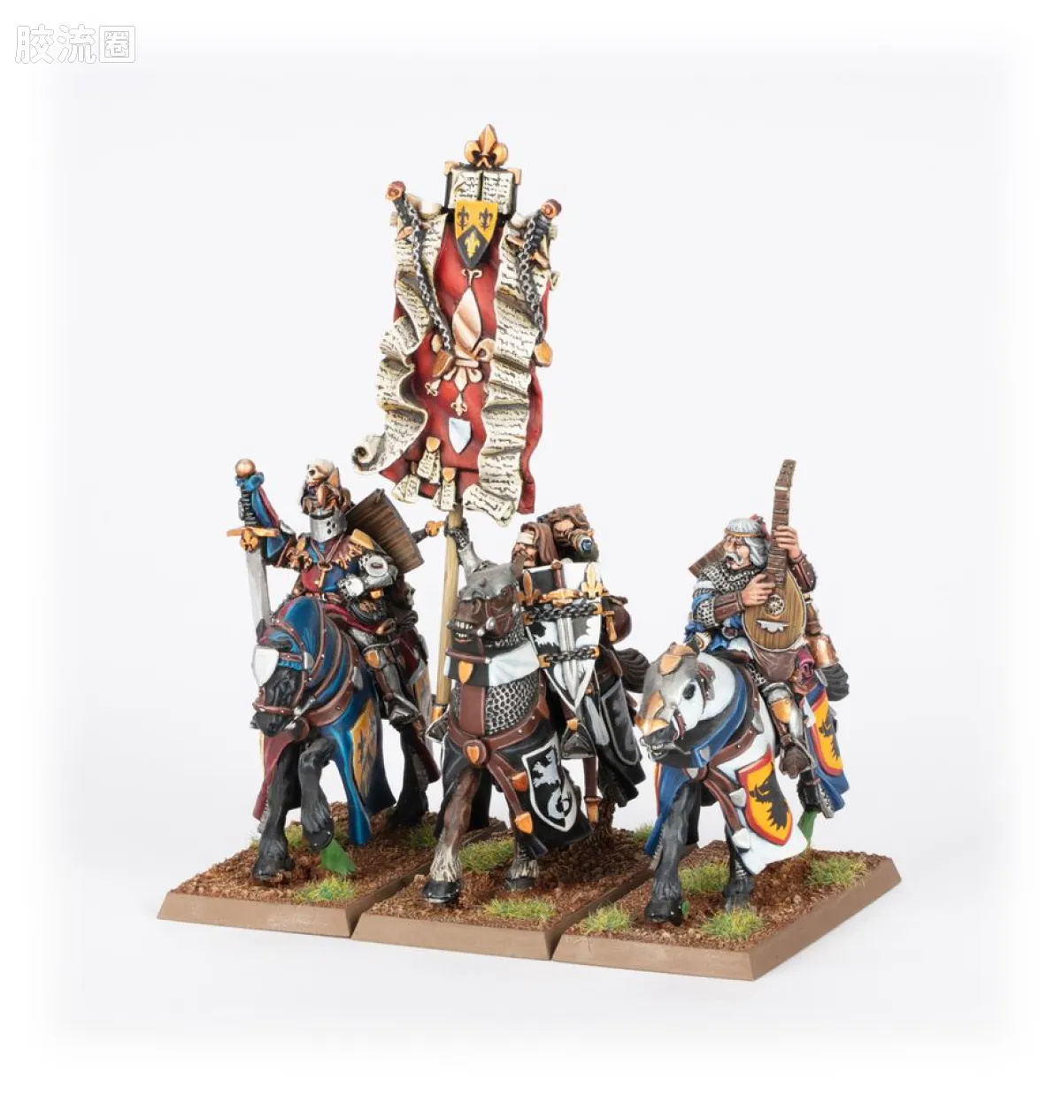 战锤：旧世界 Warhammer: The Old World Kingdom of Bretonnia 巴托尼亚王国 旧版 探险骑士指挥组