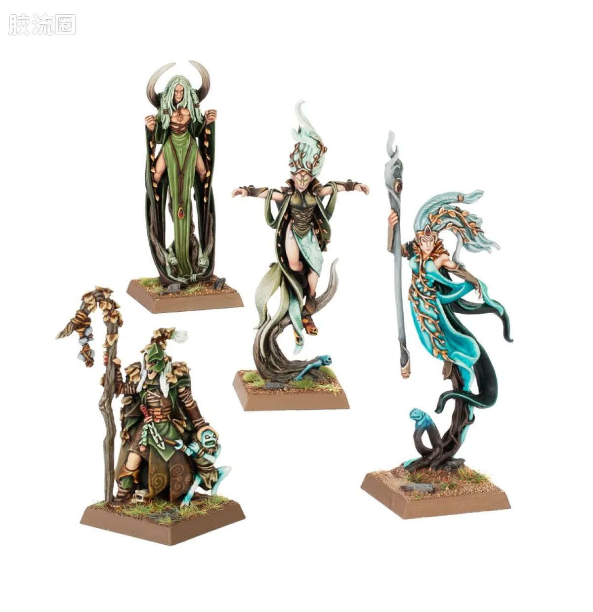战锤：旧世界 Warhammer: The Old World Wood Elves Realms 木精灵王国 旧版 木精灵法师组合