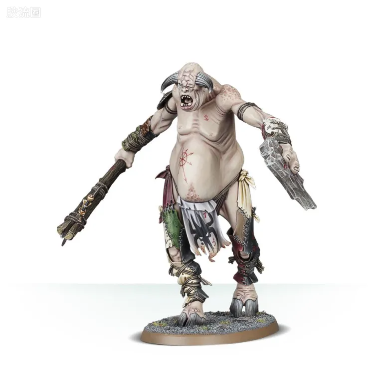 战锤：西格玛时代 Warhammer：Age of Sigmar Beasts of Chaos 混沌野兽 旧版 混沌巨魔