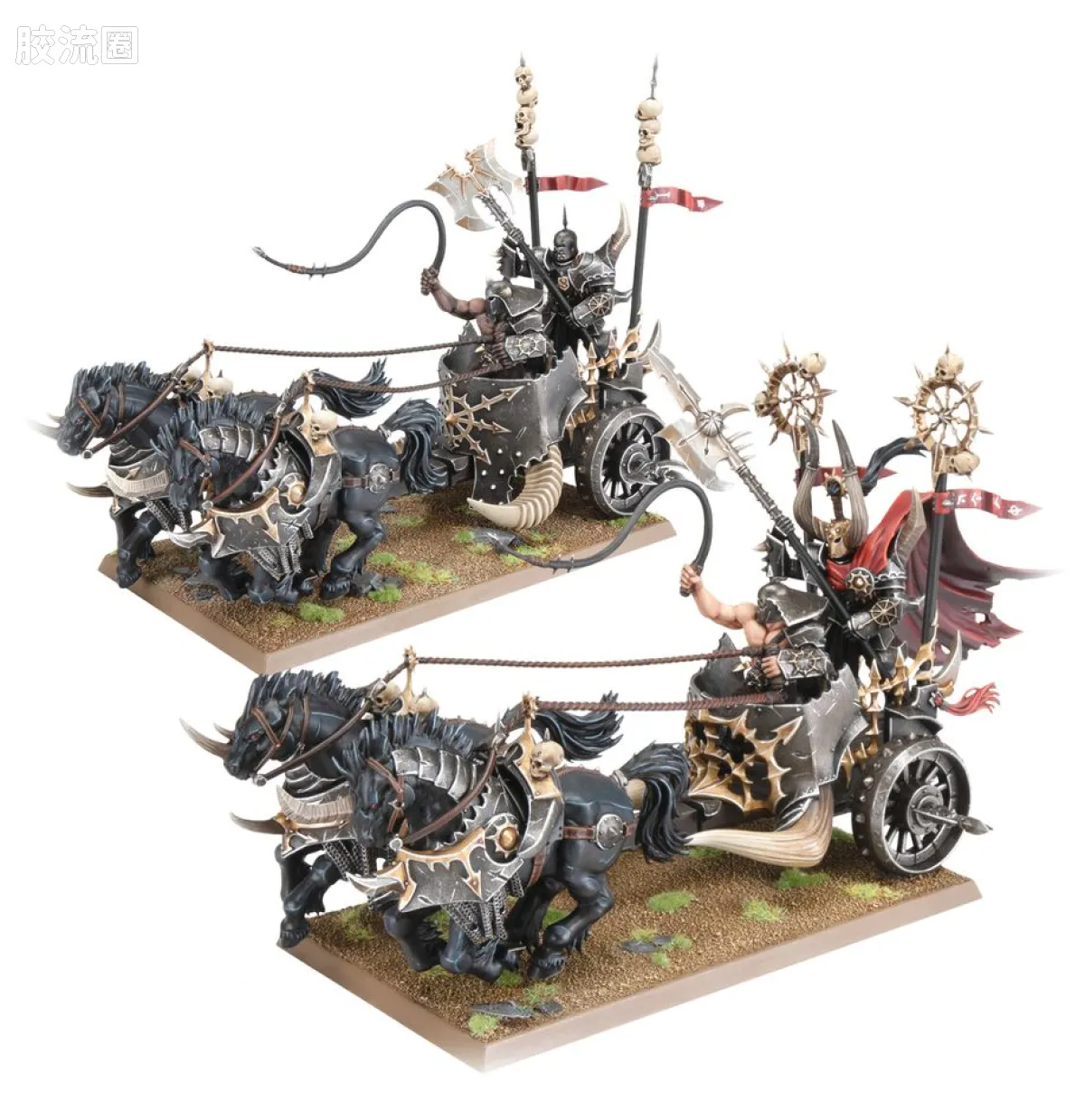 战锤：旧世界 Warhammer: The Old World Warriors of Chaos 混沌勇士 旧版 混沌战车/戈尔兽战车