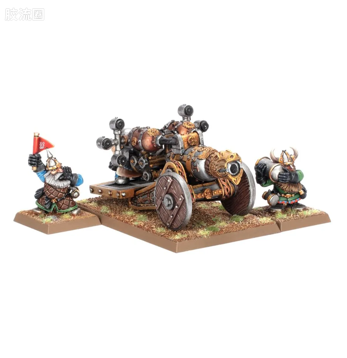 战锤：旧世界 Warhammer: The Old World Dwarfen Mountain Holds 矮人山据点 旧版 火焰炮