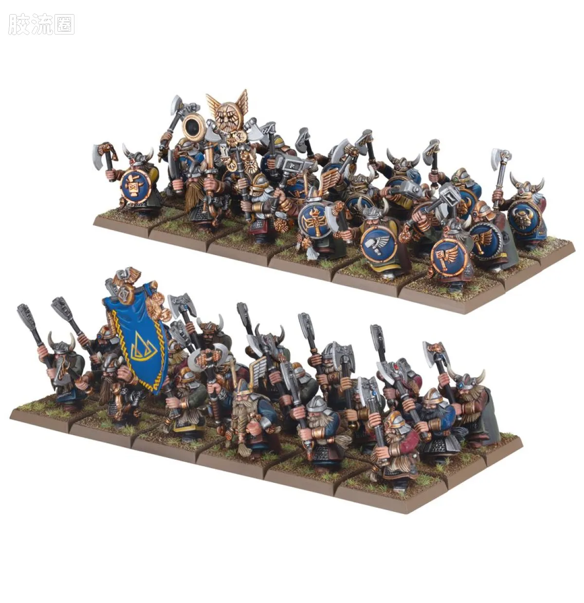 战锤：旧世界 Warhammer: The Old World Dwarfen Mountain Holds 矮人山据点 旧版 矮人勇士