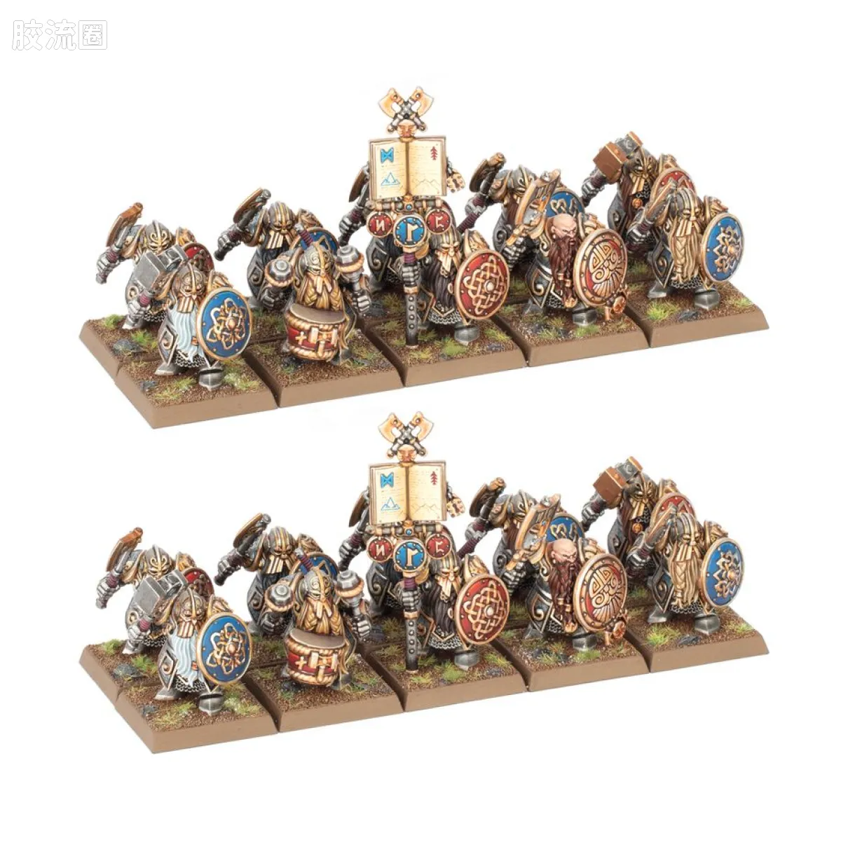 战锤：旧世界 Warhammer: The Old World Dwarfen Mountain Holds 矮人山据点 旧版 碎铁勇士