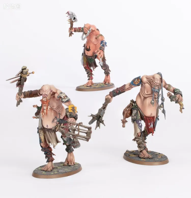 战锤：西格玛时代 Warhammer：Age of Sigmar Sons of Behemat 贝希摩特之子 旧版 碾人者 巨魔