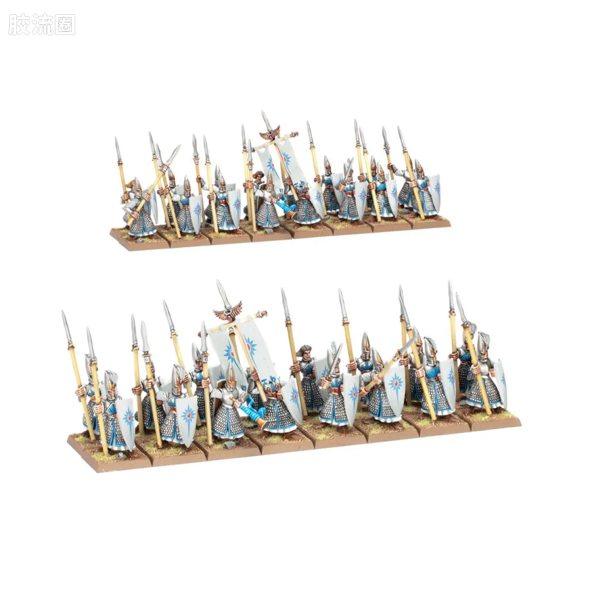 战锤：旧世界 Warhammer: The Old World High Elf Realms 高等精灵王国 旧版 精灵长矛兵