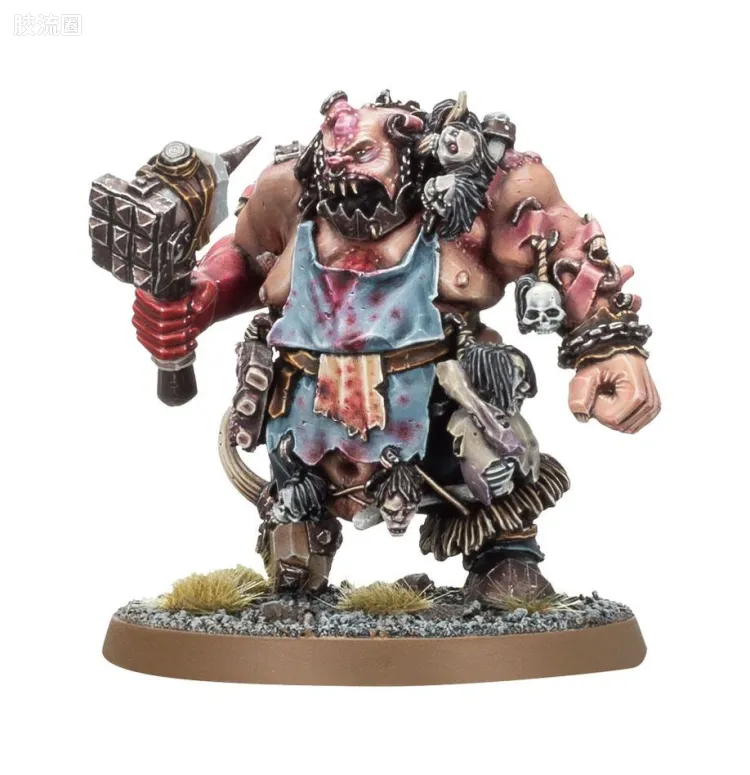战锤：西格玛时代 Warhammer：Age of Sigmar Ogor Mawtribes 食人魔大胃部落 旧版 胀肚者 屠夫