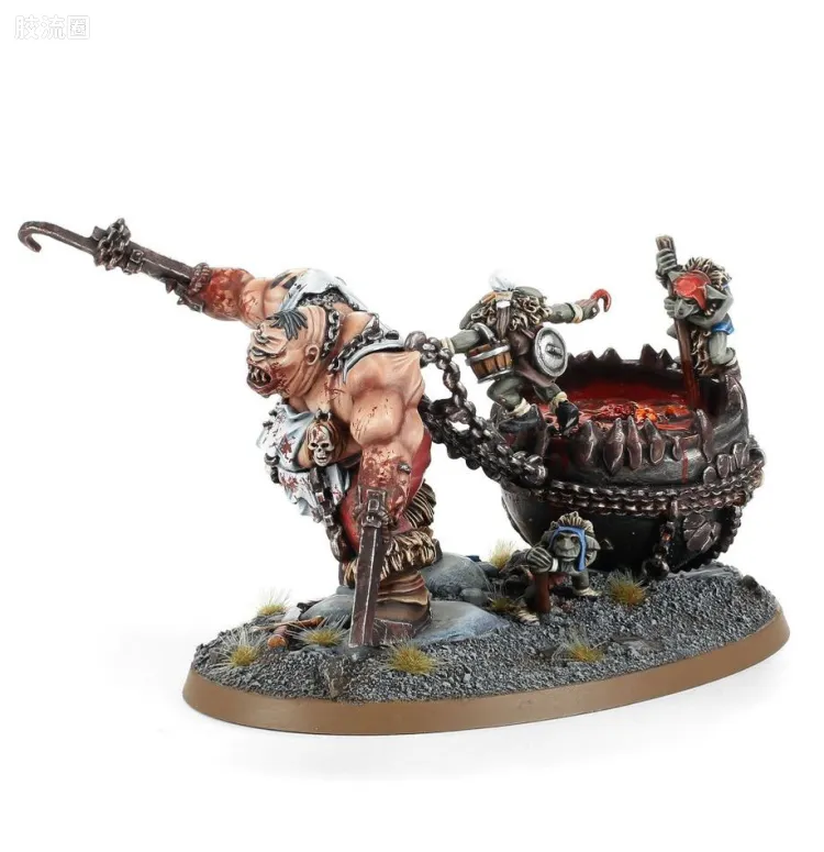 战锤：西格玛时代 Warhammer：Age of Sigmar Ogor Mawtribes 食人魔大胃部落 旧版 胀肚者 屠宰大师