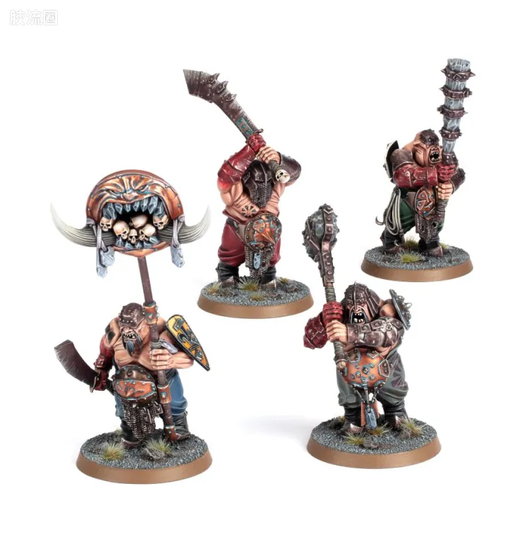 战锤：西格玛时代 Warhammer：Age of Sigmar Ogor Mawtribes 食人魔大胃部落 旧版 胀肚者 铁胃