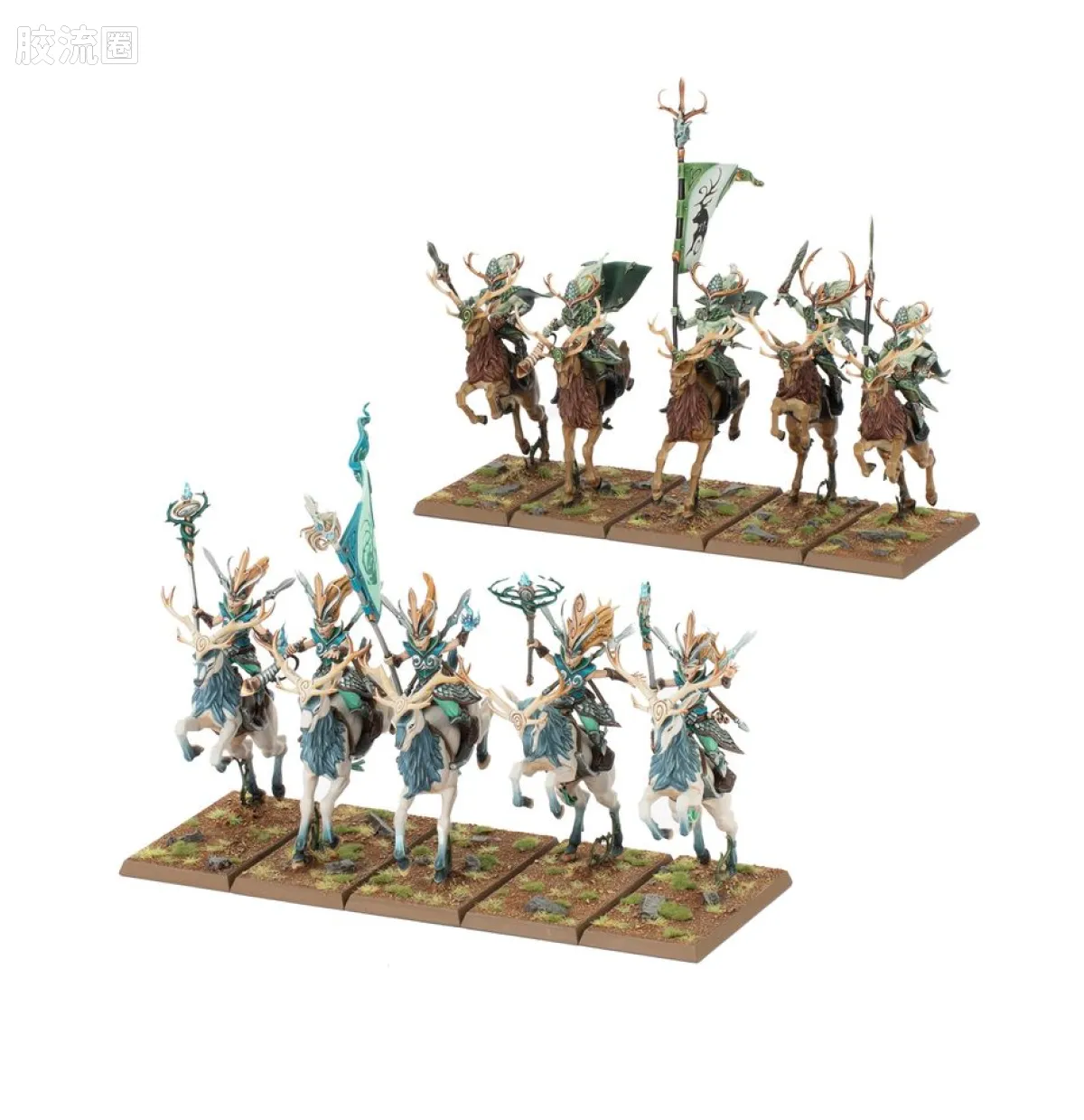 战锤：旧世界 Warhammer: The Old World Wood Elves Realms 木精灵王国 旧版 荆棘姐妹/狂野骑兵