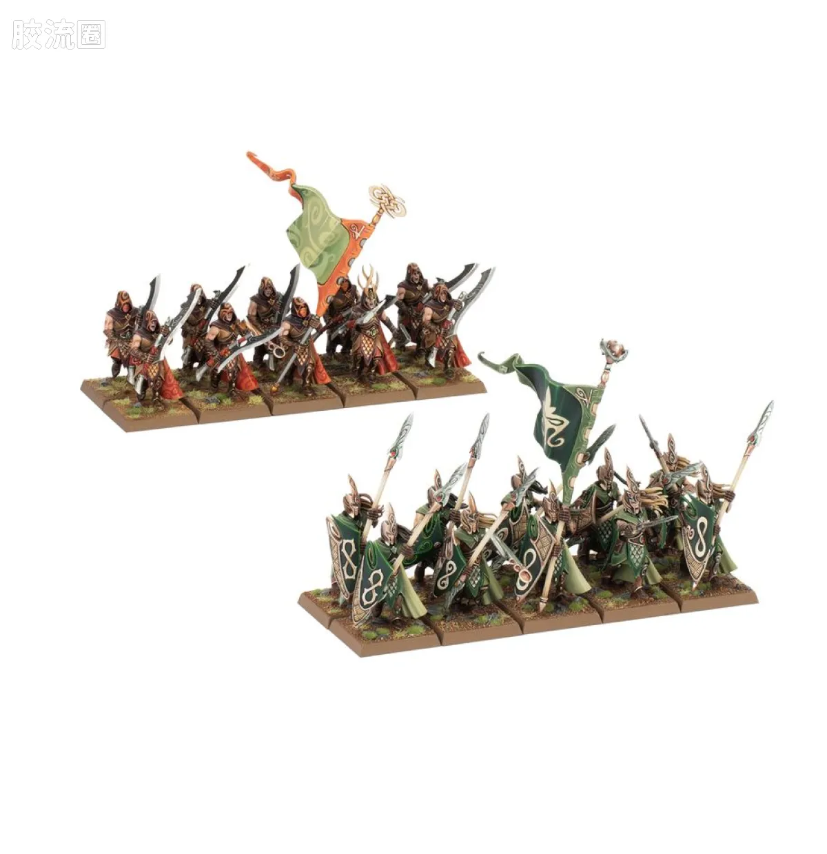 战锤：旧世界 Warhammer: The Old World Wood Elves Realms 木精灵王国 旧版 荒林游侠/永恒守卫