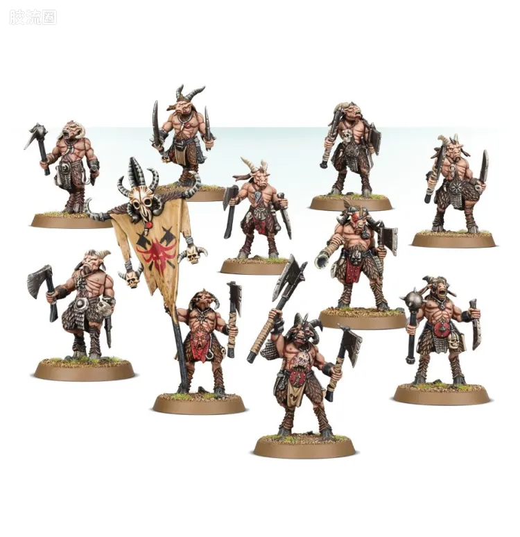 战锤：西格玛时代 Warhammer：Age of Sigmar Beasts of Chaos 混沌野兽 旧版 角兽