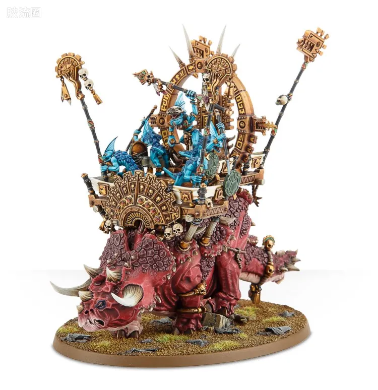 战锤：西格玛时代 Warhammer：Age of Sigmar Seraphon 蜥蜴人 旧版 诸神机械