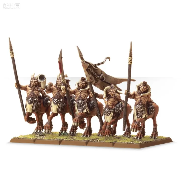 战锤：西格玛时代 Warhammer：Age of Sigmar Beasts of Chaos 混沌野兽 旧版 蹄角兽