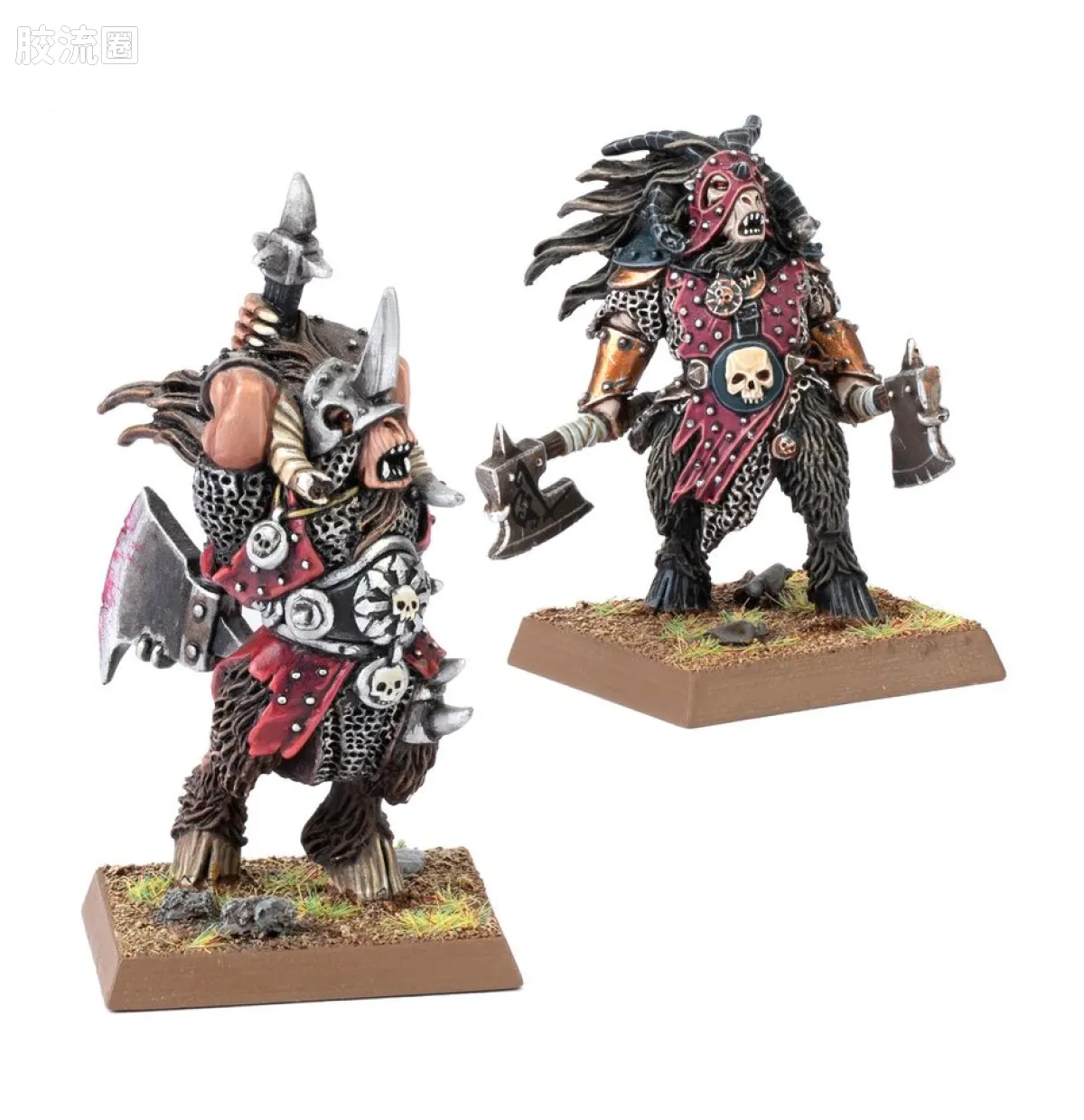 战锤：旧世界 Warhammer: The Old World Beastmen Brayherds 野兽人嘶叫兽群 旧版 野兽人酋长组合