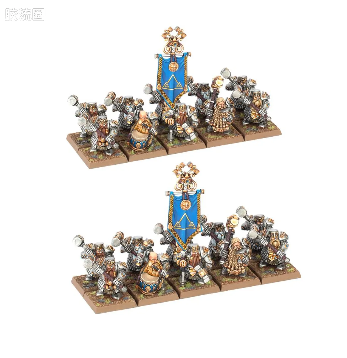 战锤：旧世界 Warhammer: The Old World Dwarfen Mountain Holds 矮人山据点 旧版 铁锤勇士