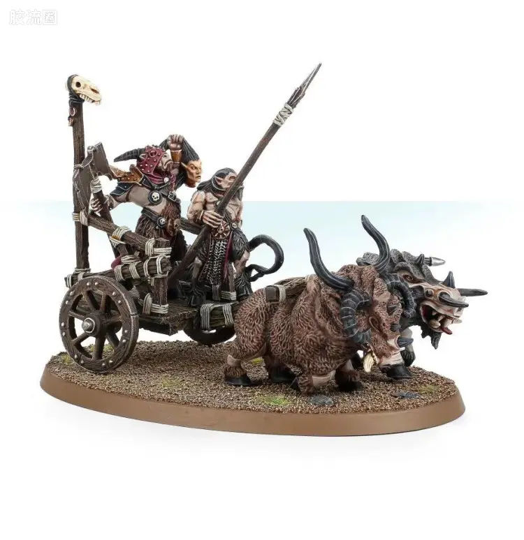 战锤：西格玛时代 Warhammer：Age of Sigmar Beasts of Chaos 混沌野兽 旧版 长牙兽战车