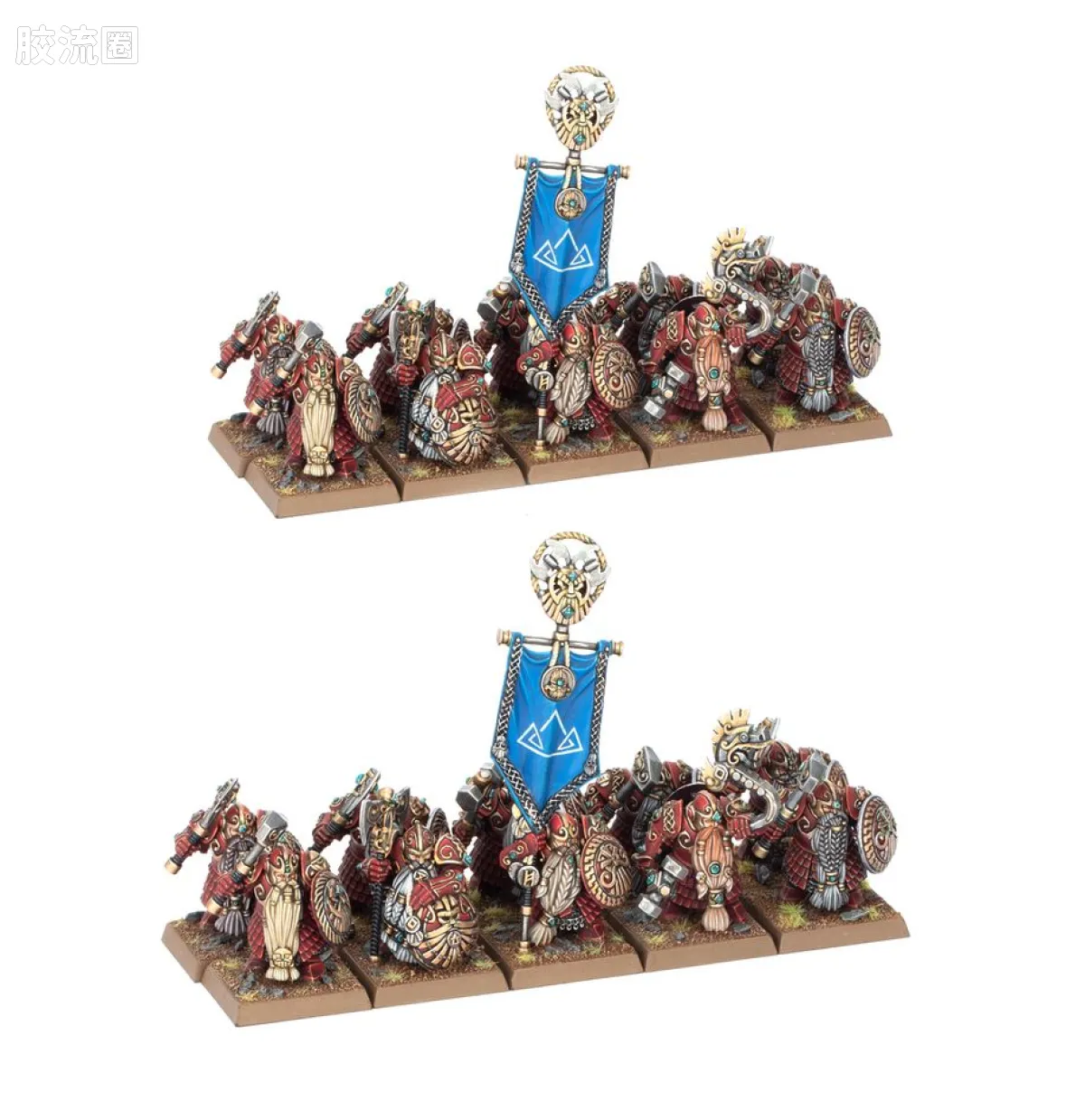 战锤：旧世界 Warhammer: The Old World Dwarfen Mountain Holds 矮人山据点 旧版 长须战士