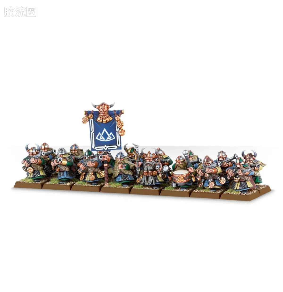 战锤：旧世界 Warhammer: The Old World Dwarfen Mountain Holds 矮人山据点 旧版 雷鸣枪手