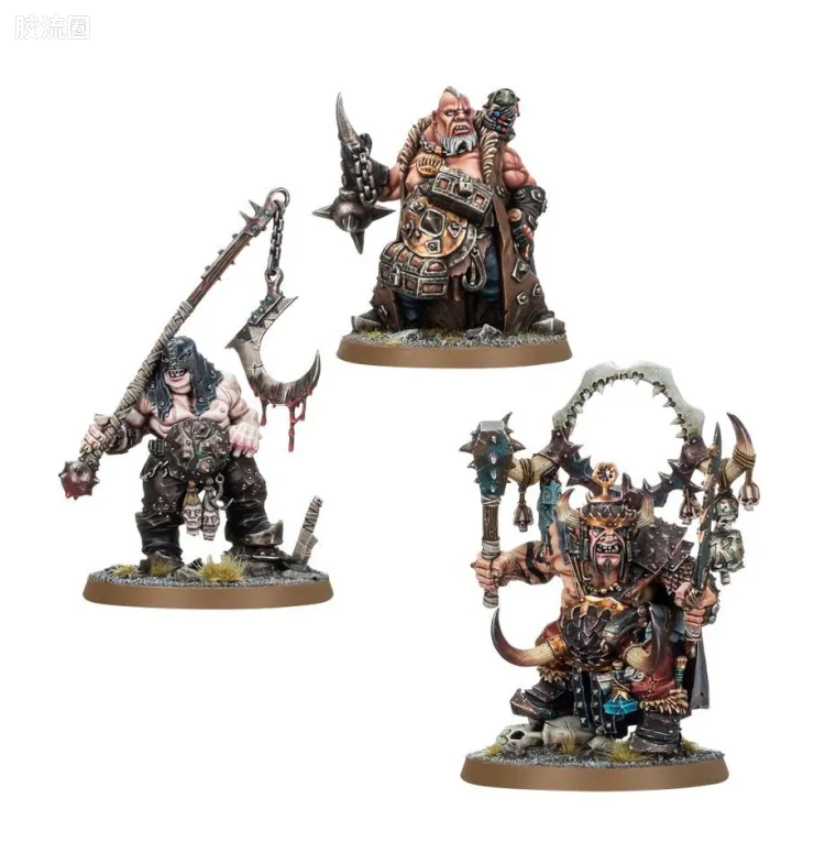 战锤：西格玛时代 Warhammer：Age of Sigmar Ogor Mawtribes 食人魔大胃部落 旧版 食人者