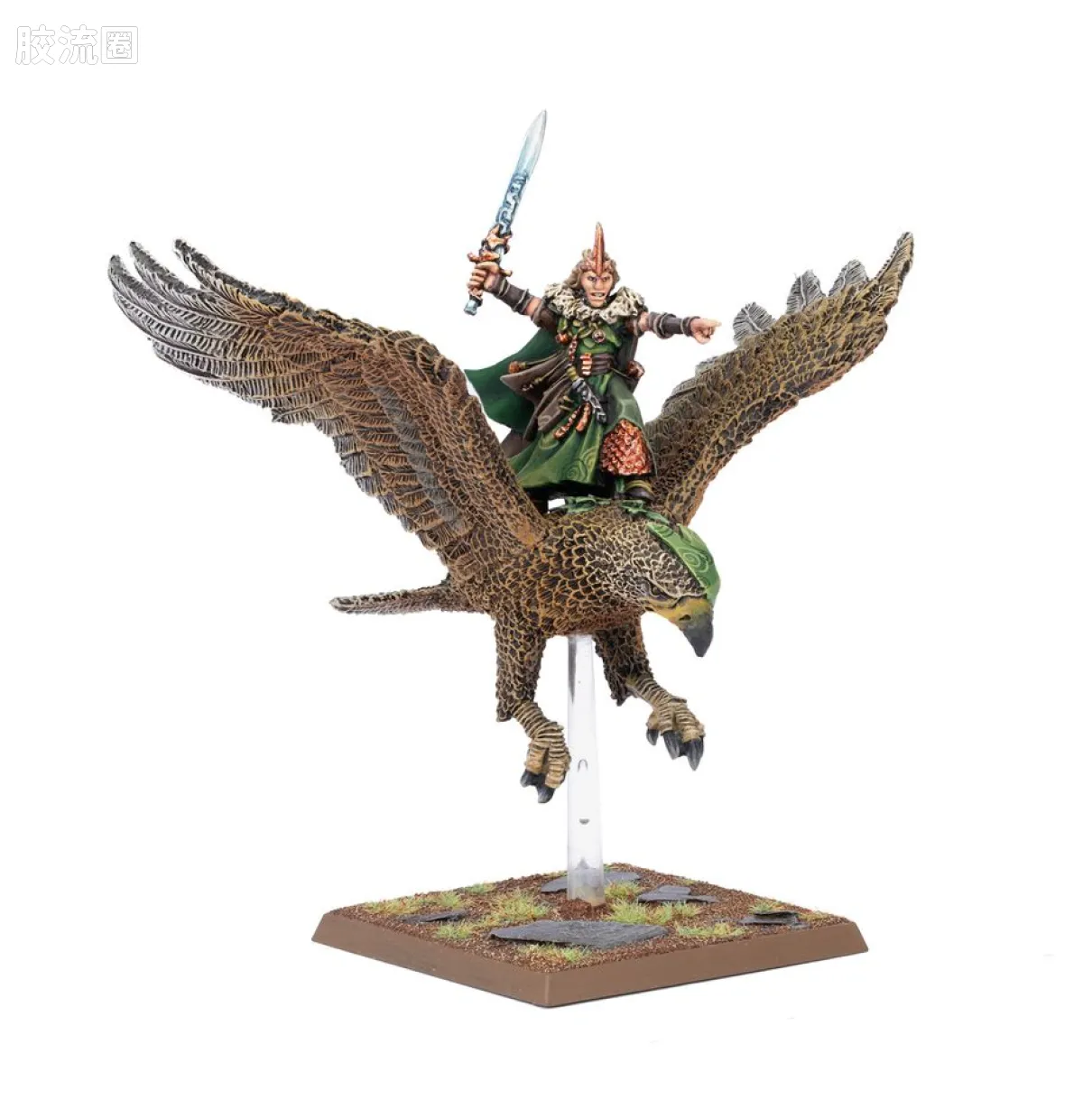 战锤：旧世界 Warhammer: The Old World Wood Elves Realms 木精灵王国 旧版 骑战鹰的木精灵贵族
