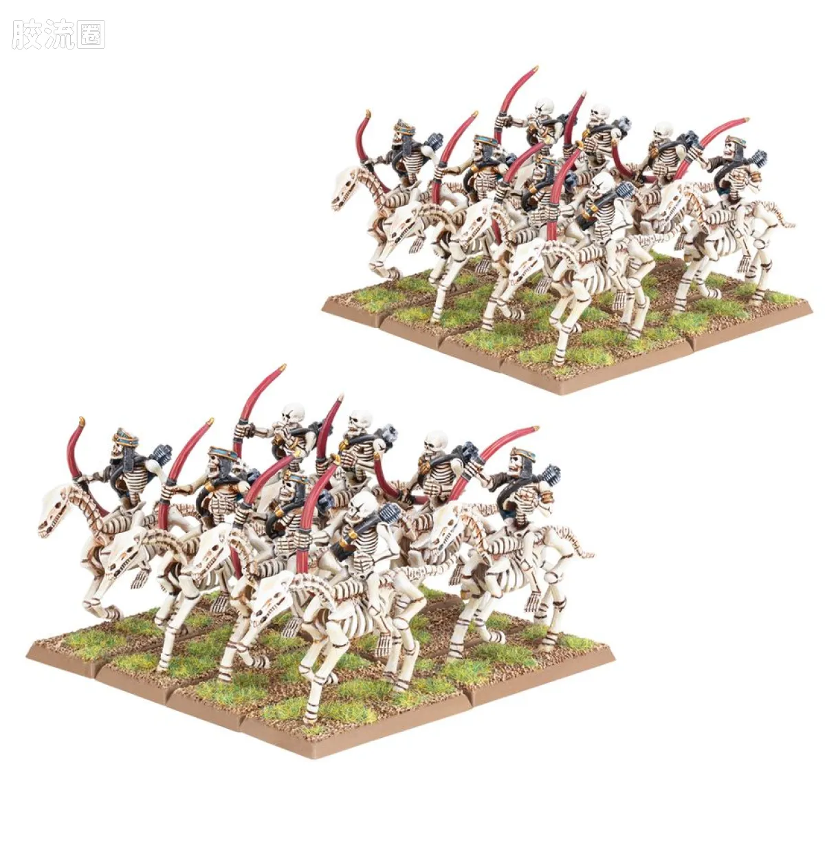 战锤：旧世界 Warhammer: The Old World Tomb Kings of Khemri 古墓王克姆瑞 旧版 骷髅弓骑手