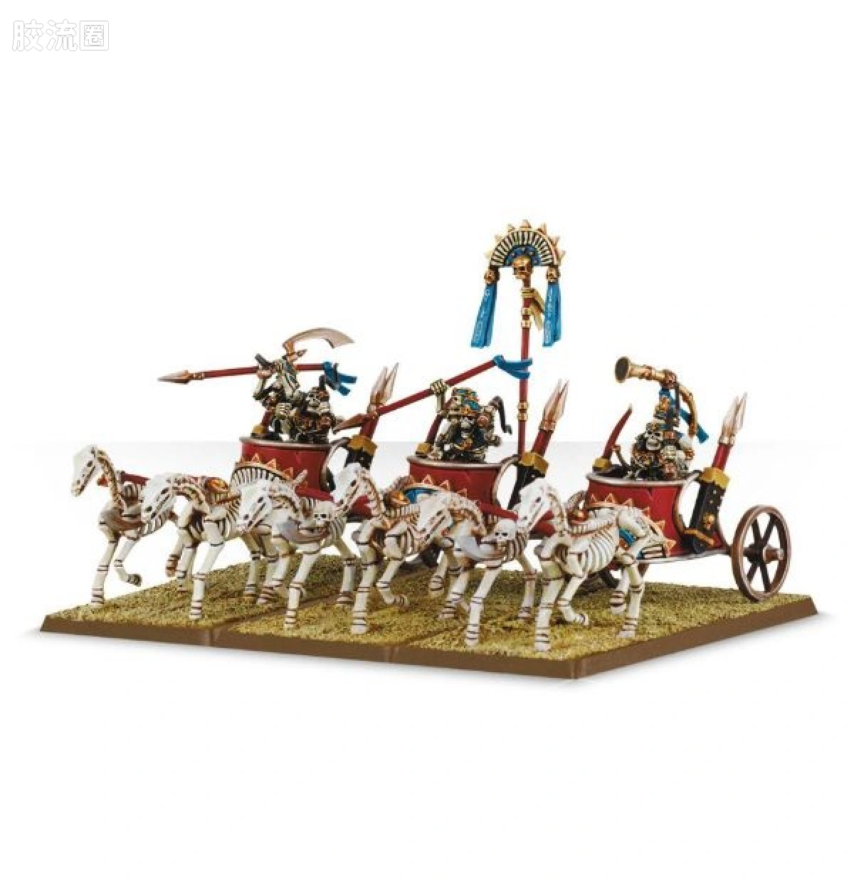 战锤：旧世界 Warhammer: The Old World Tomb Kings of Khemri 古墓王克姆瑞 旧版 骷髅战车