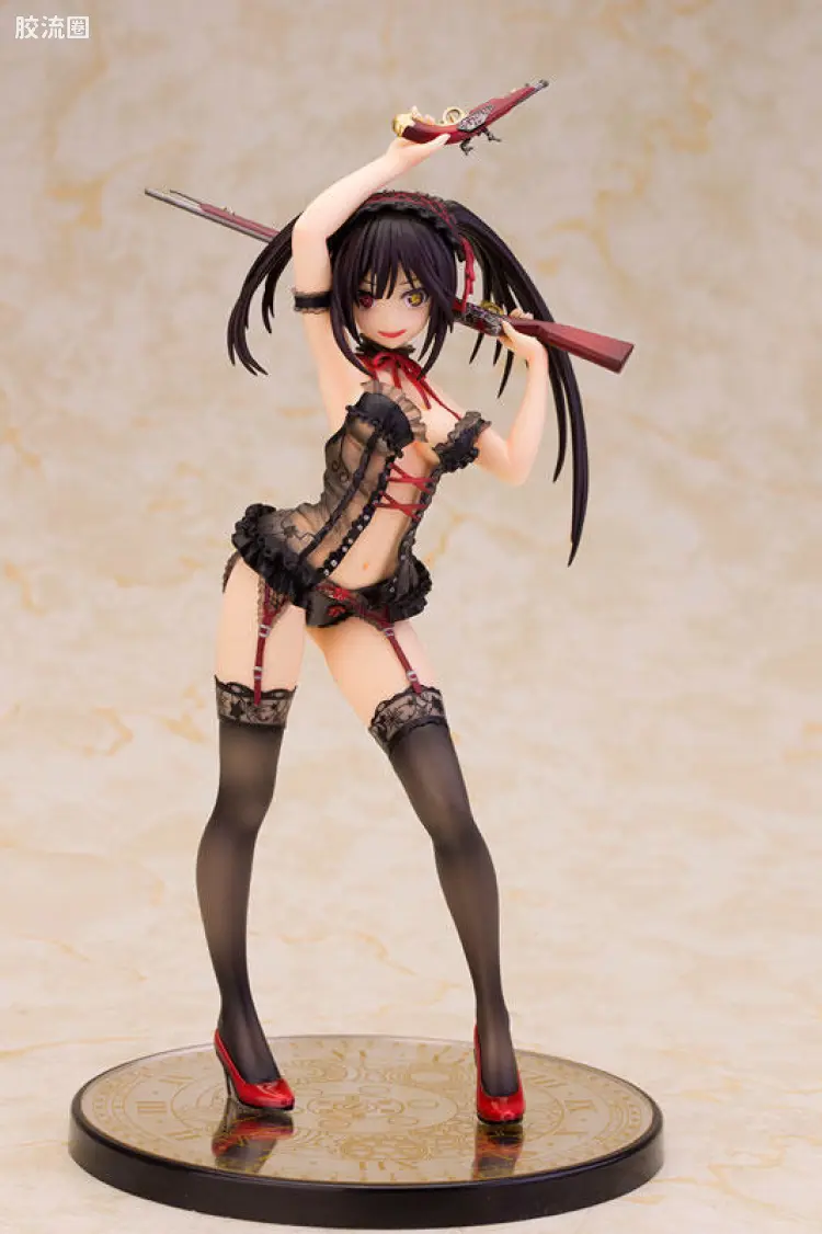 Alphamax 手办系列 限定及特别版 时崎狂三 内衣Ver. Black color(amiami限定版)