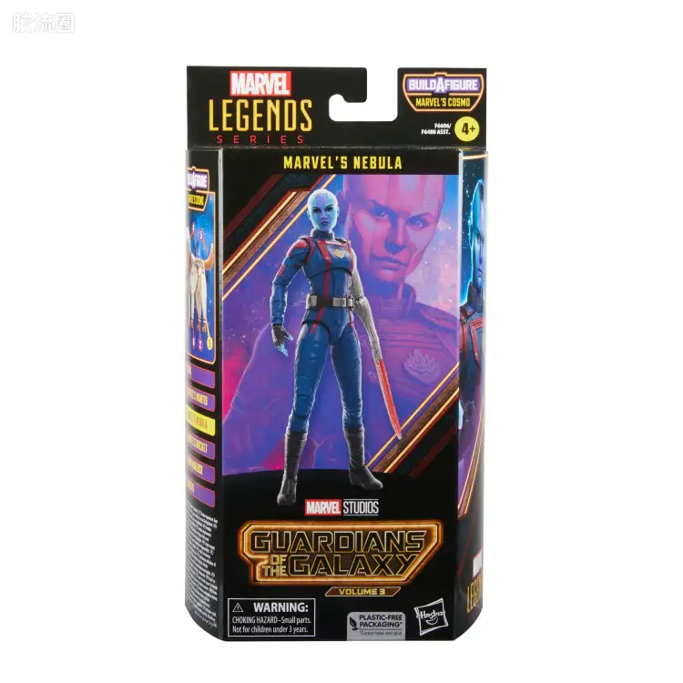 Marvel Legends/漫威传奇 可动人偶系列 电影 银河护卫队3 太空狗科斯莫系列 星云