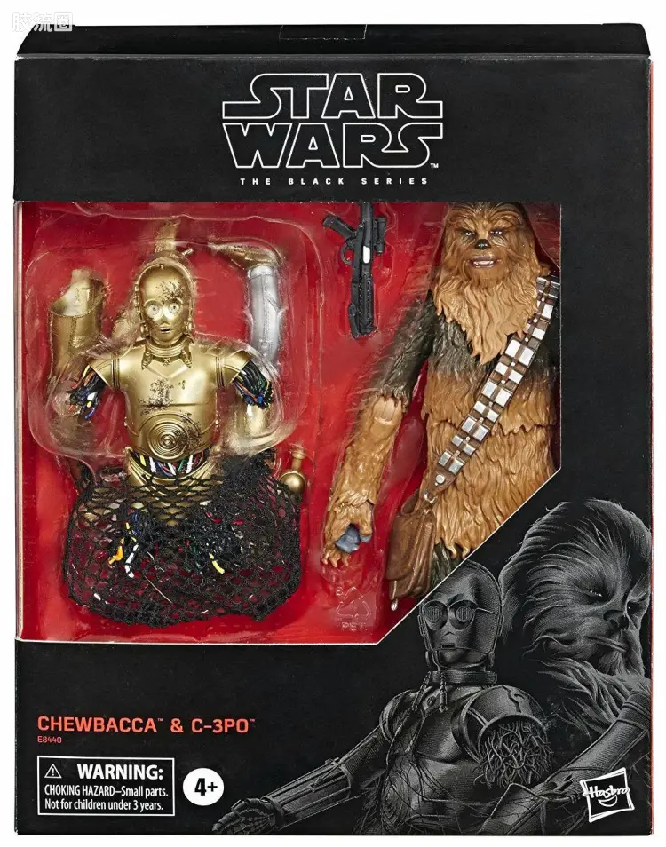 星球大战 THE BLACK SERIES Amazon独家发售版 星战5 楚巴卡与C-3PO