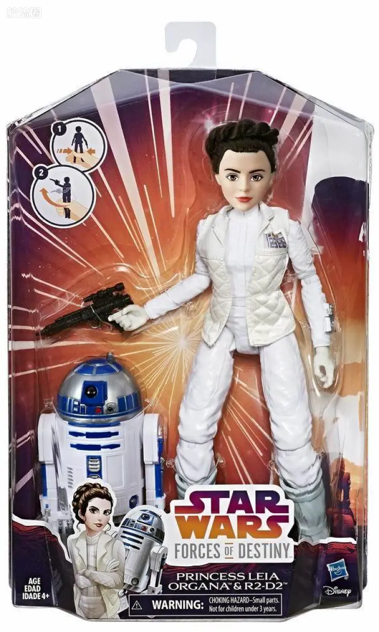 星战5 莱娅公主与R2-D2