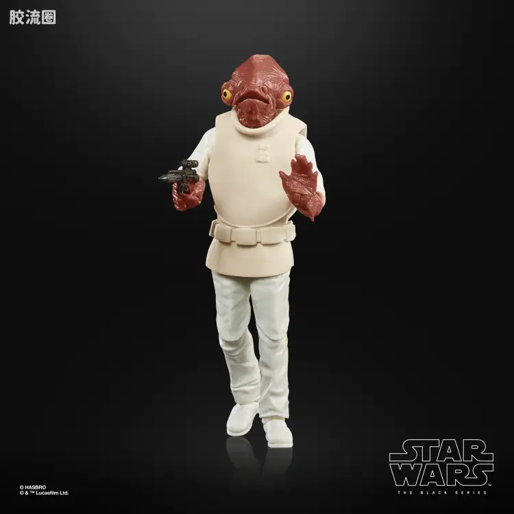 星球大战 THE BLACK SERIES 纪念 星球大战电影周年 Kenner复古包装系列 星战6 贾尔·阿克巴
