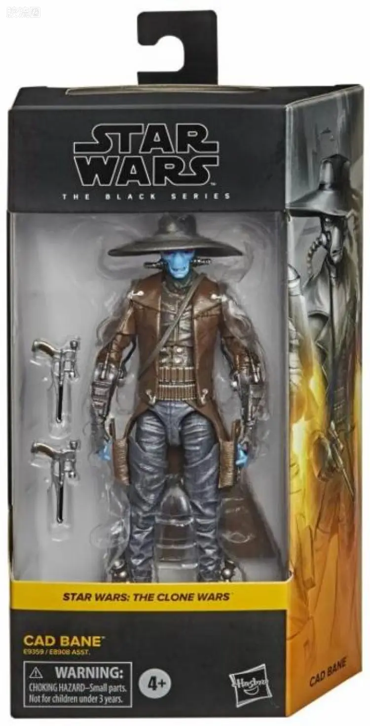 星球大战 THE BLACK SERIES 动画 星球大战:克隆人战争系列 星战:克隆战争 凯德·贝恩