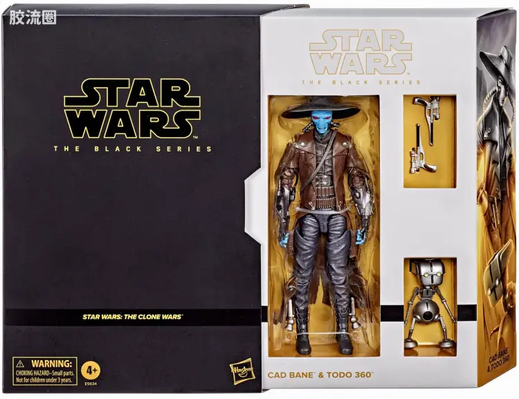 星球大战 THE BLACK SERIES Hasbro Pulse独家发售版 星战:克隆战争 凯德·贝恩&托多360