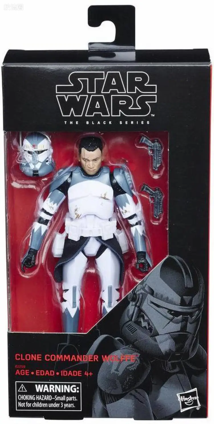 星球大战 THE BLACK SERIES 动画 星球大战:克隆人战争系列 星战:克隆战争 狼群小队指挥官