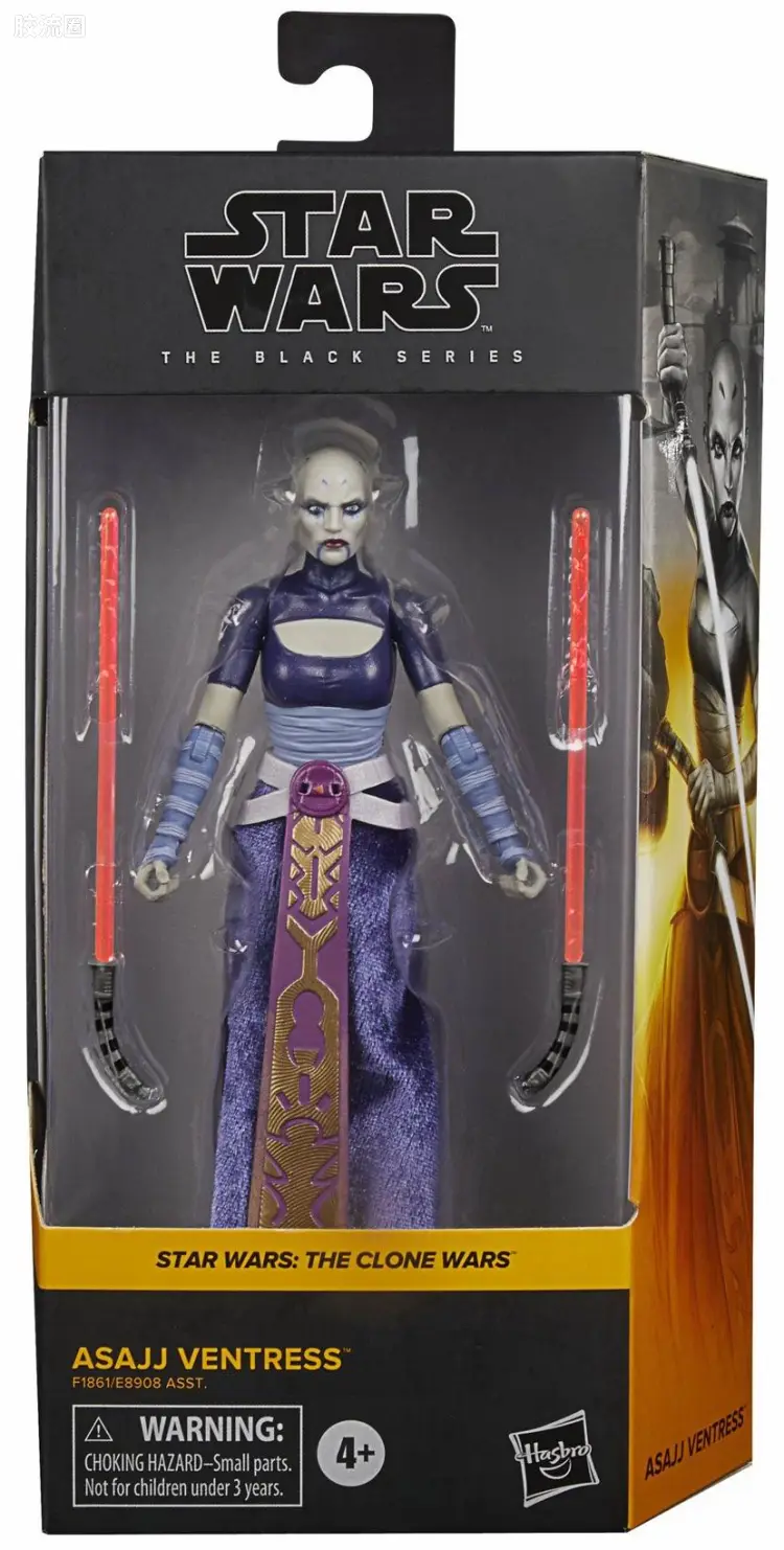 星球大战 THE BLACK SERIES 动画 星球大战:克隆人战争系列 星战:克隆战争 阿萨吉·文崔斯