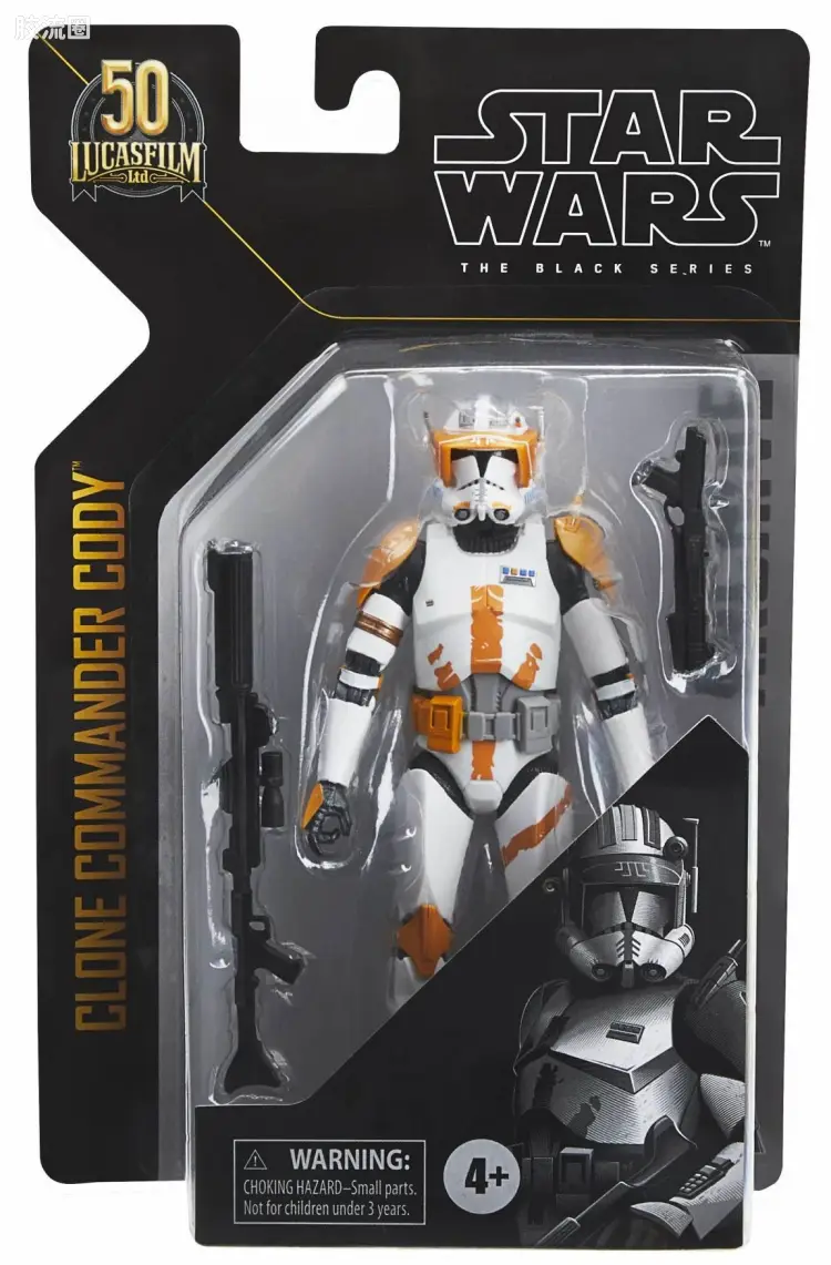 星球大战 THE BLACK SERIES 档案收藏系列 星战前传3 指挥官科迪