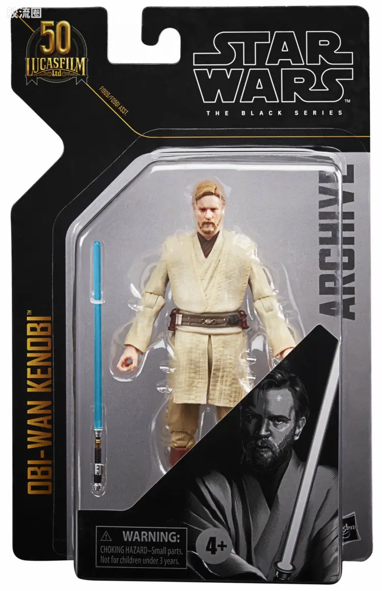星球大战 THE BLACK SERIES 档案收藏系列 星战前传3 欧比旺·肯诺比