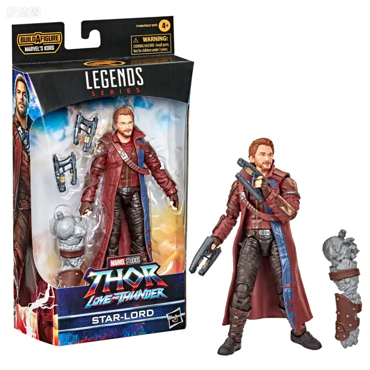 Marvel Legends/漫威传奇 可动人偶系列 电影 雷神4 寇格(维京装备)系列 星爵