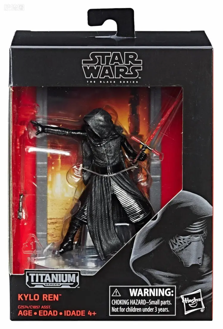 星球大战 THE BLACK SERIES 合金人偶 星球大战7 凯洛·伦
