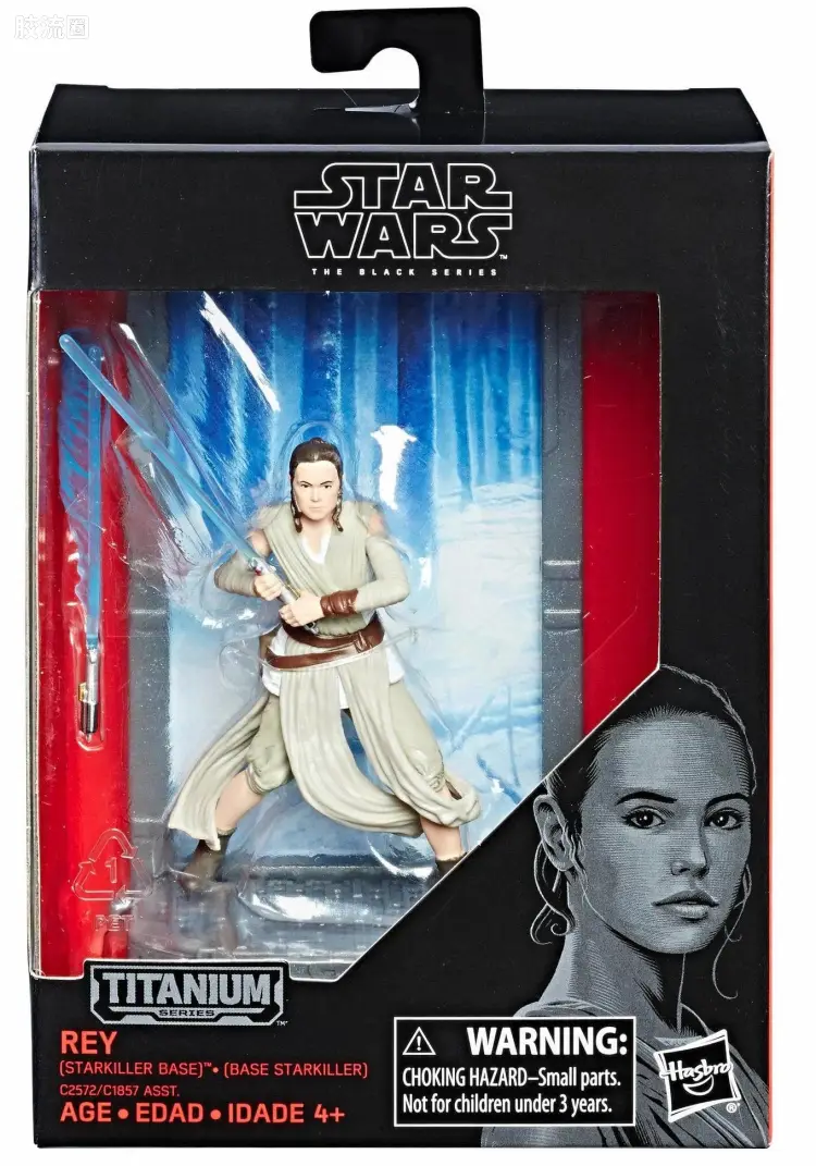 星球大战 THE BLACK SERIES 合金人偶 星球大战7 雷伊