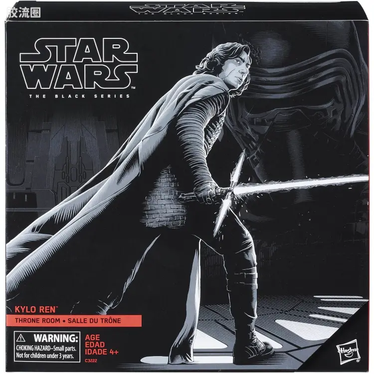星球大战 THE BLACK SERIES Walmart独家发售版 星球大战8 凯洛·伦 豪华版