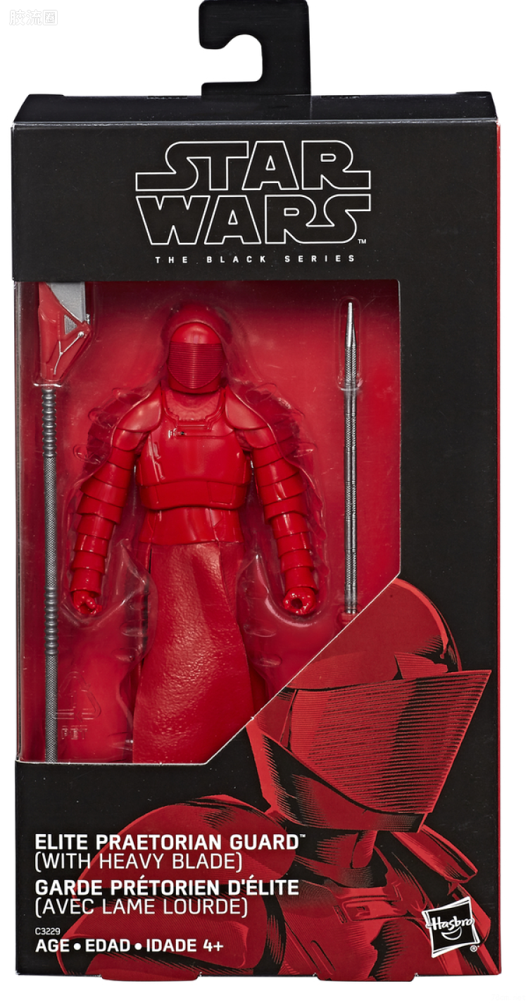 星球大战 THE BLACK SERIES Amazon独家发售版 星球大战8 近卫兵(重刀版)