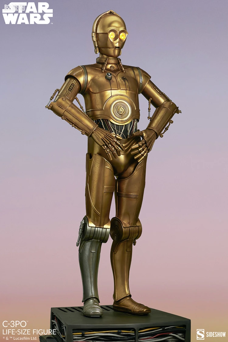 sideshow 1比1人偶系列 普通版 星球大战 C-3PO